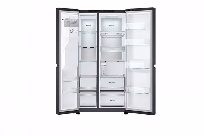 Psugio Ntoulapa LG GSLE91EVAC Black Inox C